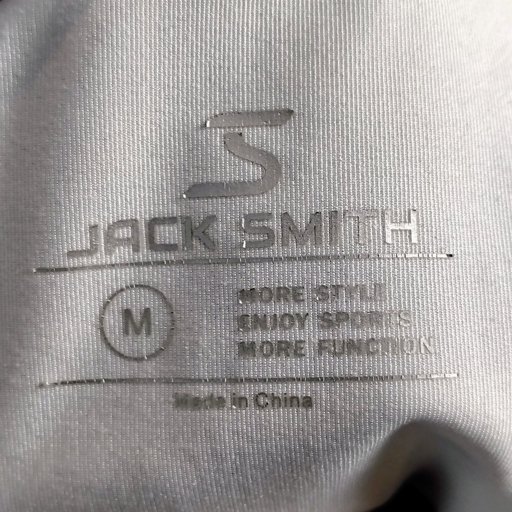 Jack Smith Womens M Paisley Trim Golf Polo Shirt Light Blue Sporty Golfcore - Picture 5 of 6